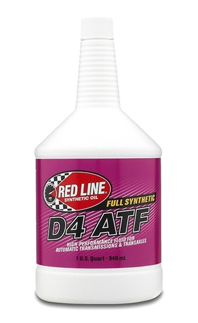 Red Line Synthetic Oil. D4 ATF