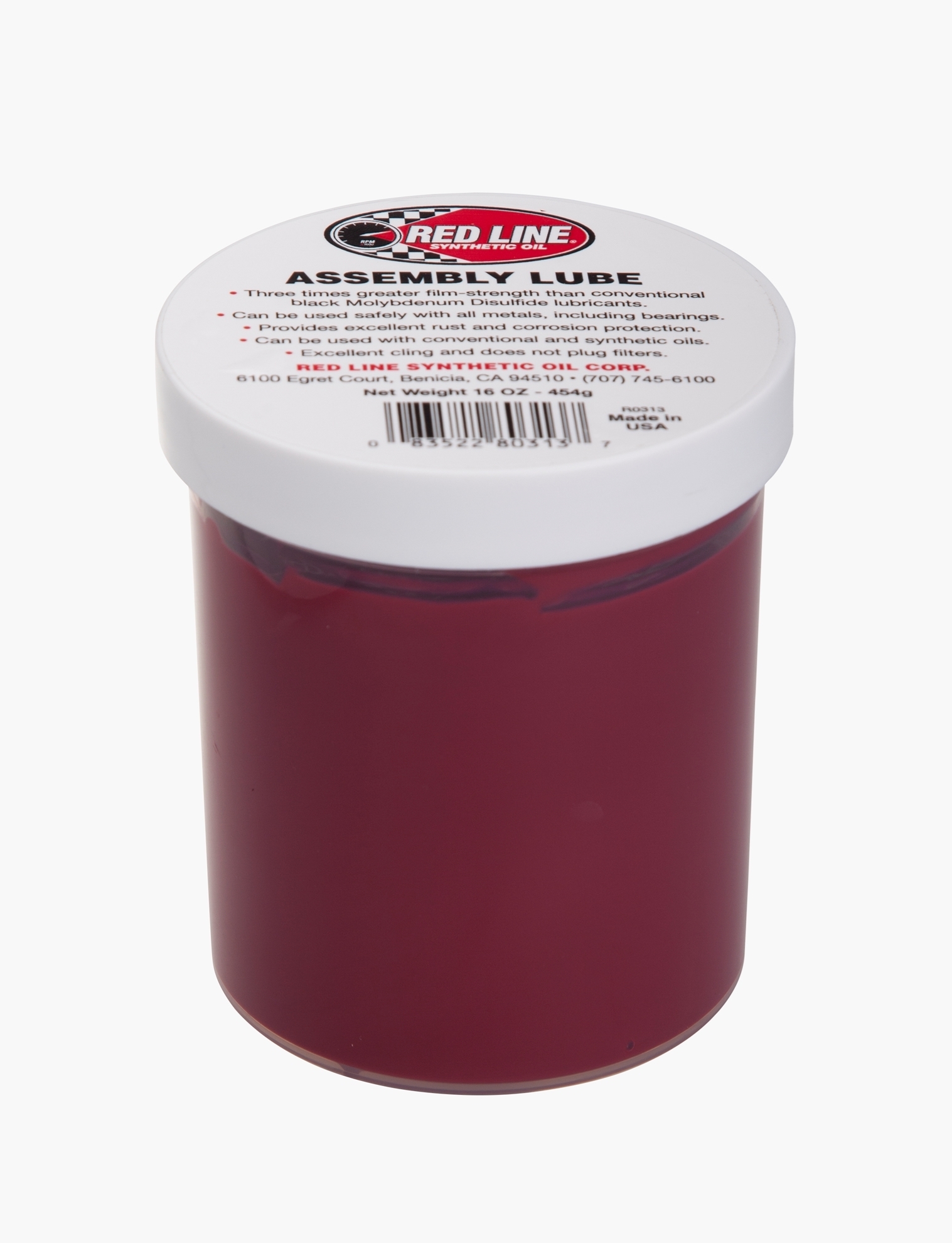 Red Line Synthetic Oil. Assembly Lube