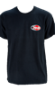 Black Oval T-Shirt Front