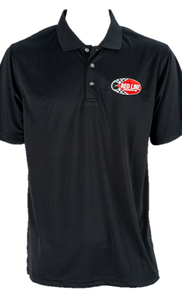 Men's Black Polo Front