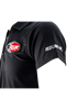 Women's Black Polo Shirt Side