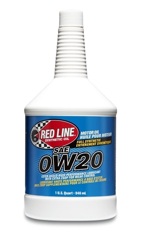 Red Line Synthetic Oil. 0W20 Motor Oil