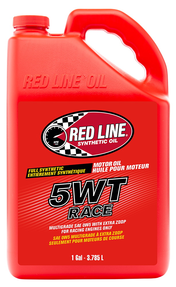 Red Line Synthetic Oil. 5WT Drag Race Oil (0W5)