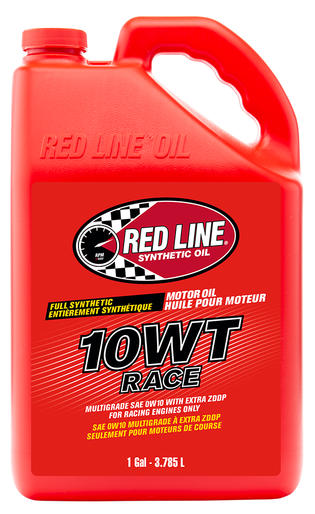 Red Line Synthetic Oil. 10WT Drag Race Oil (0W10)