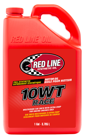 Red Line Synthetic Oil. 10WT Drag Race Oil (0W10)