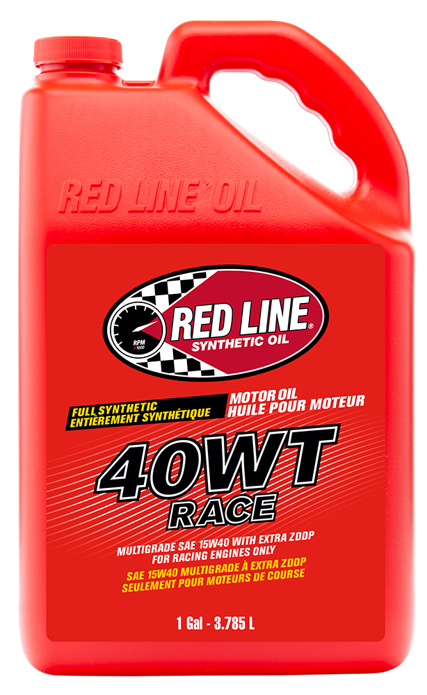 Red Line Synthetic Oil. 40WT Race Oil (15W40)
