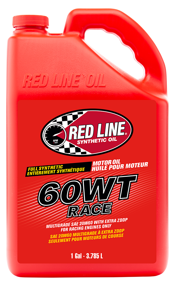 Red Line Synthetic Oil. 60WT Drag Race Oil (20W60)